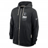 NIKE LAS VEGAS RAIDERS DRI-FIT FULL-ZIP HOODIE