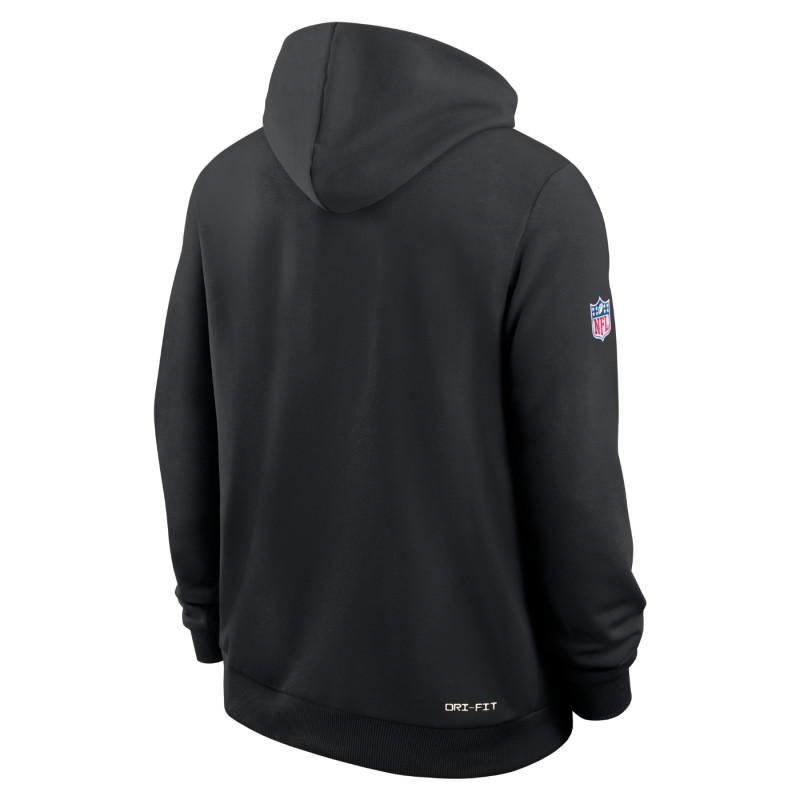 NIKE LAS VEGAS RAIDERS DRI-FIT FULL-ZIP HOODIE