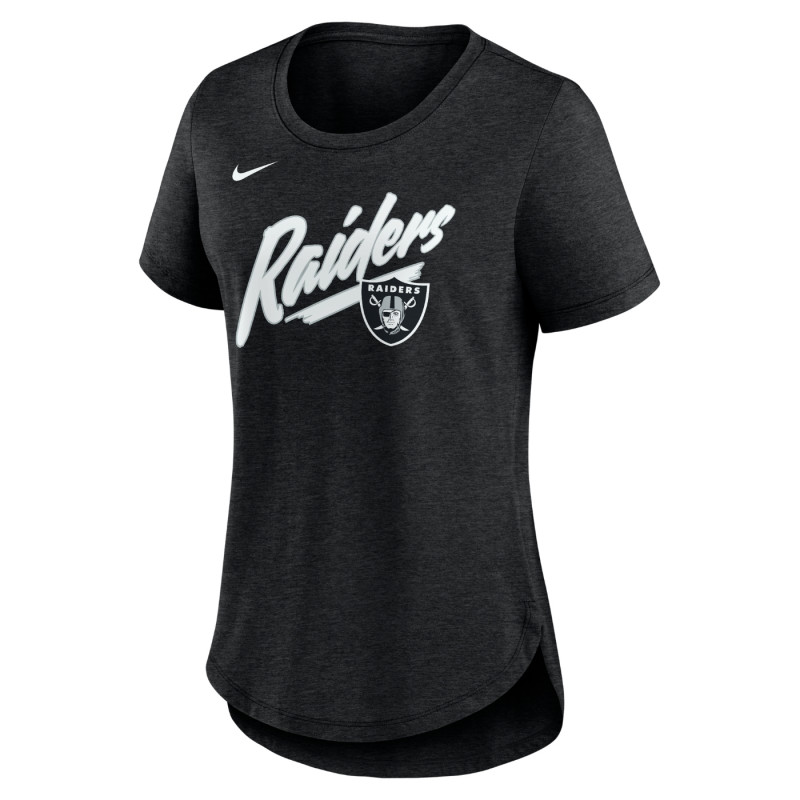 NIKE WOMENS RAIDERS TRI-BLEND FASHION TEE | Raiders Apparel | GameDay