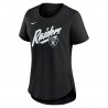 NIKE WOMENS RAIDERS TRI-BLEND FASHION TEE | Raiders Apparel | GameDay