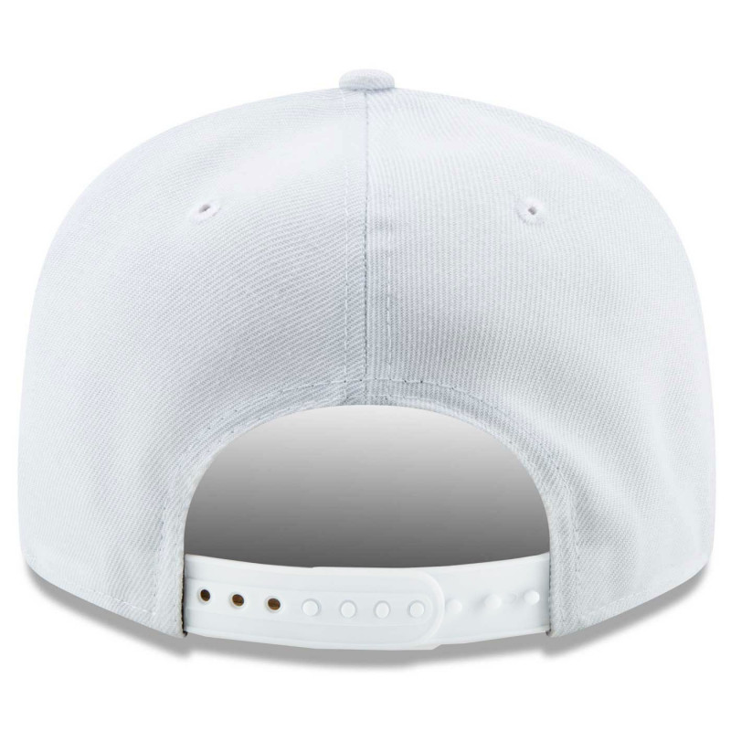 NEW ERA RAIDERS 9FIFTY PIRATE LOGO WHITE CAP