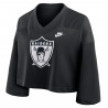 NIKE WOMENS RAIDERS REWIND FASHION JERSEY TEE