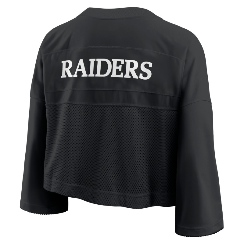 NIKE WOMENS RAIDERS REWIND FASHION JERSEY TEE