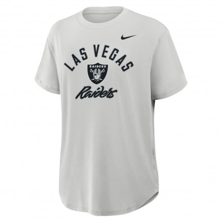 NIKE WOMENS LAS VEGAS RAIDERS ONE RELAXED FASHION TEE