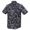 RAIDERS GAME DAY BLACK BUTTON-UP SHIRT