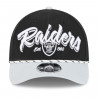 NEW ERA RAIDERS 9FORTY M-CROWN TEAM LOYAL BLACK CAP
