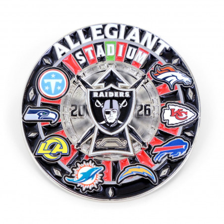 RAIDERS 2026 OPPONENTS PIN