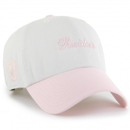 '47 WOMENS RAIDERS PINK GELATO TWO TONE CLEAN UP CAP
