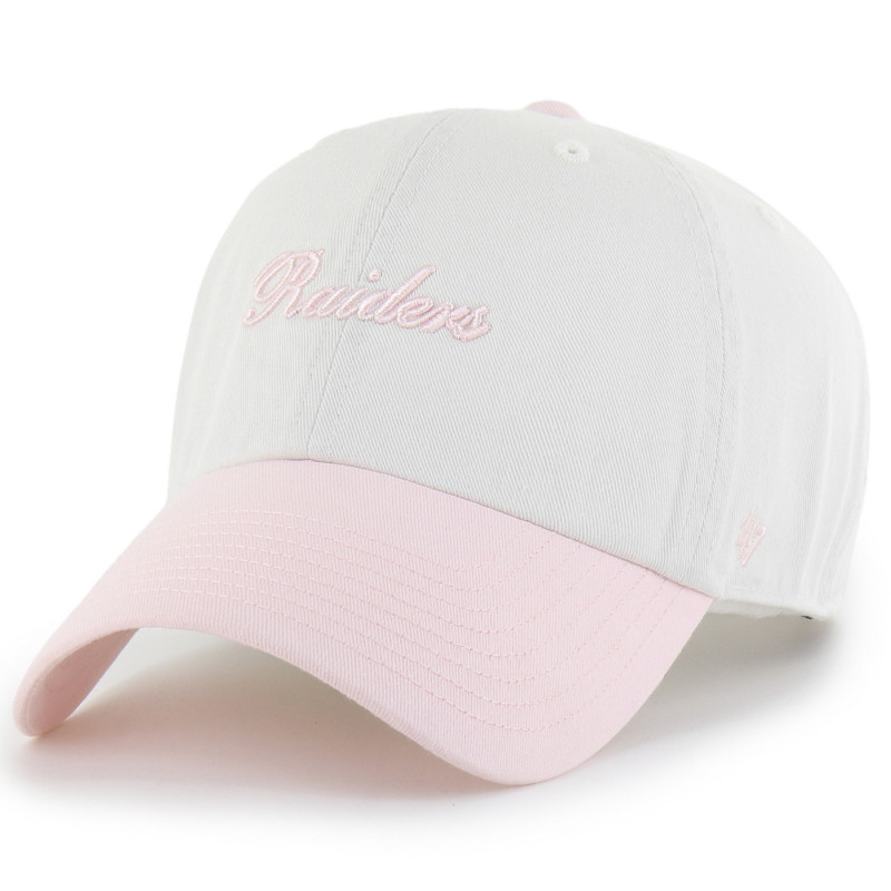 '47 WOMENS RAIDERS PINK GELATO TWO TONE CLEAN UP CAP