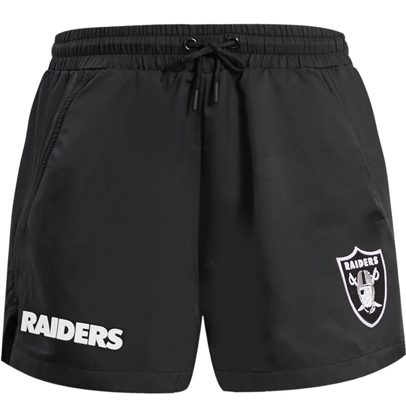 PRO STANDARD RAIDERS WOMENS CLASSIC WIND WOVEN SHORTS