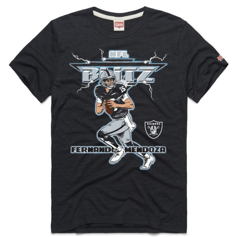 HOMAGE RAIDERS FERNANDO MENDOZA NFL BLITZ TEE