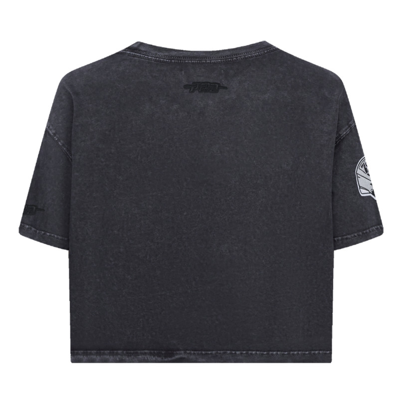 PRO STANDARD WOMENS RAIDERS WASHED JEWELS BOXY TEE