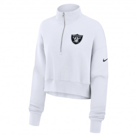 NIKE WOMENS RAIDERS PHOENIX QUARTER-ZIP