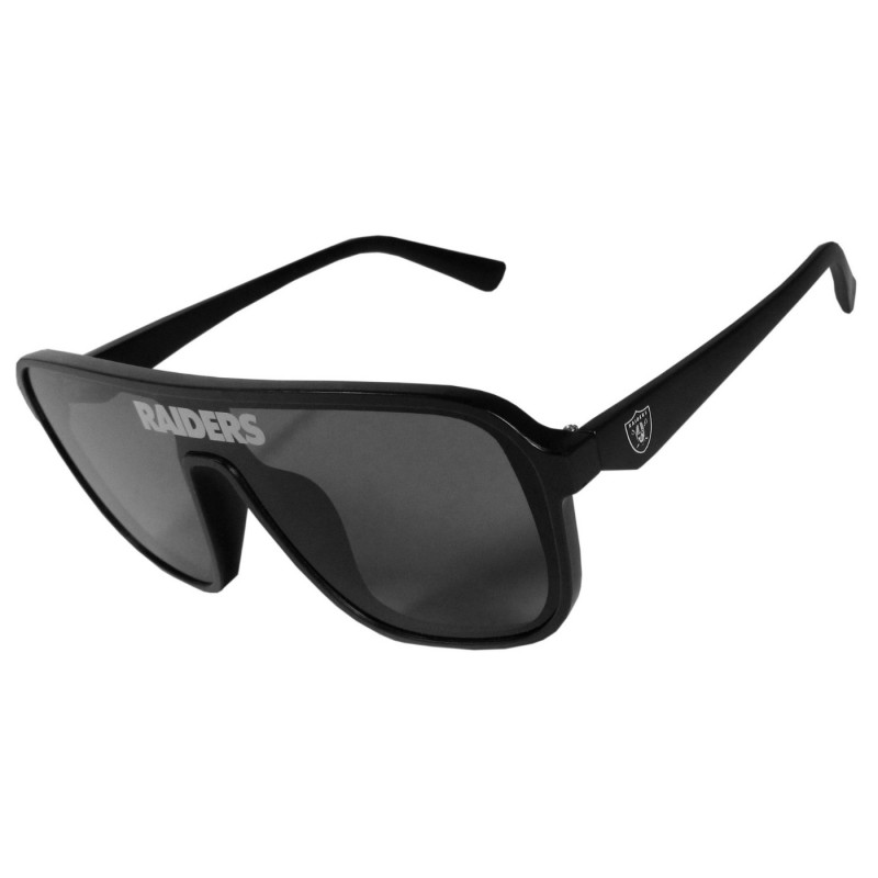 RAIDERS AVIATOR SHIELD SUNGLASSES