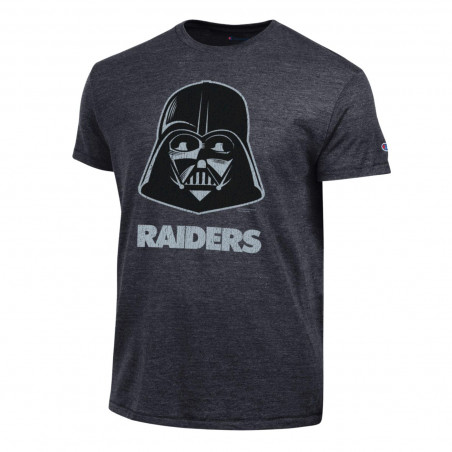 CHAMPION RAIDERS X DARTH VADER TRI-BLEND TEE | Raiders Gear | GameDay