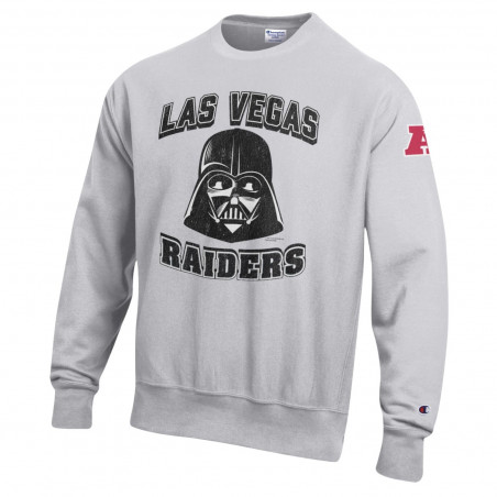 CHAMPION LAS VEGAS RAIDERS X DARTH VADER WEAVE CREWNECK SWEATSHIRT | GameDay