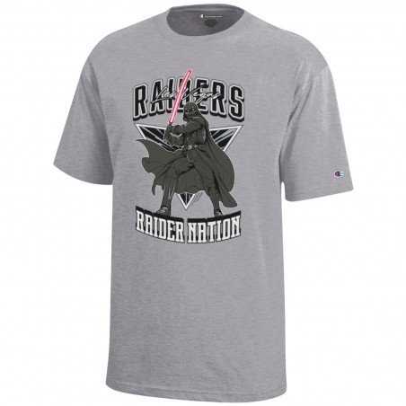 CHAMPION YOUTH LAS VEGAS RAIDERS X DARTH VADER TEE | GameDay
