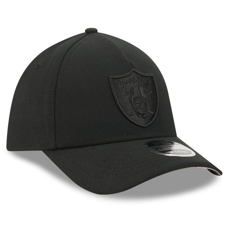 Las Vegas Raiders New Era 39THIRTY Tonal Shield Logo Cap Hat| GameDay NFL