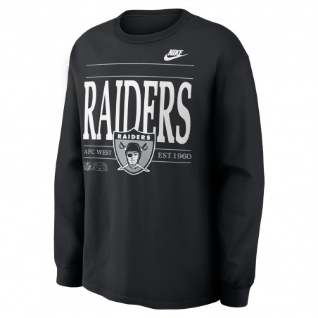 NIKE RAIDERS REWIND THROWBACK MAX 90 LONG SLEEVE TEE