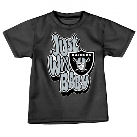 TODDLER RAIDERS JUST WIN BABY TEE