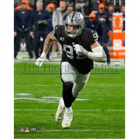 RAIDERS MAXX CROSBY 8X10 PHOTO