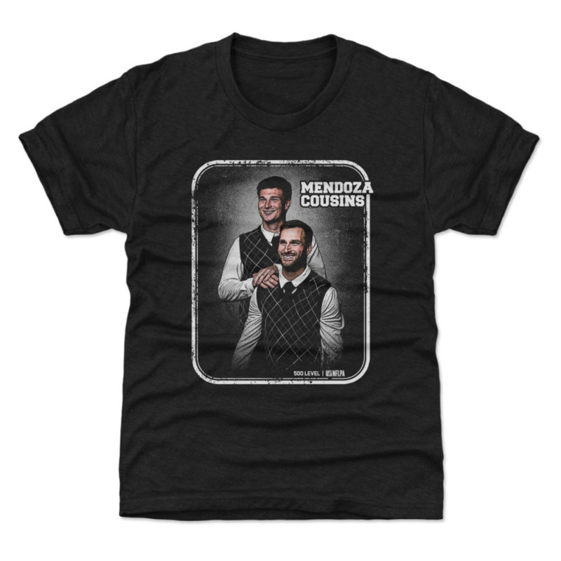 Las Vegas Raiders Youth Kirk Cousins Fernando Mendoza Best Friends Tee T-Shirt | GameDay | Official Store