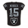 RAIDERS FERNANDO MENDOZA JERSEY PIN | Raiders Collectible | GameDay