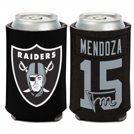 RAIDERS FERNANDO MENDOZA TAILGATE CAN COOZIE