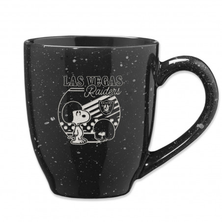 Las Vegas Raiders x Peanuts 16oz Speckled Bistro Mug | GameDay Gear