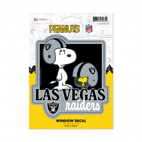 Las Vegas Raiders x Peanuts 5x5 Decal | GameDay | Official Store Gear