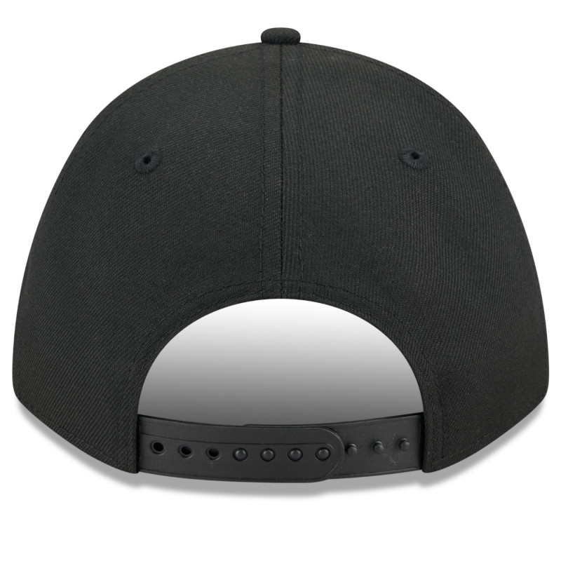 NEW ERA RAIDERS 9FORTY BLACK TONAL SHIELD CAP