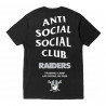 Las Vegas Raiders 2026 Anti Social Social Club Training Camp Tee T-Shirt | GameDay Gear