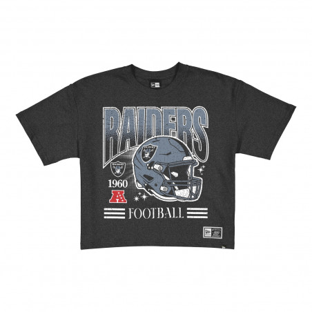 NEW ERA WOMENS RAIDERS THROWBACK 2.0 TEE | Raiders Apparel | GameDay