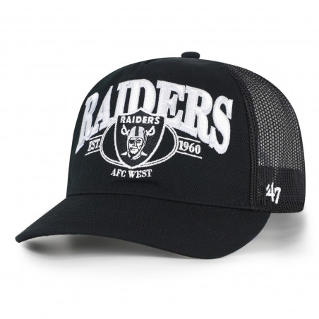 '47 Raiders Deluxia Hitch Trucker Cap | Official Las Vegas Raiders Hat & Fan Gear