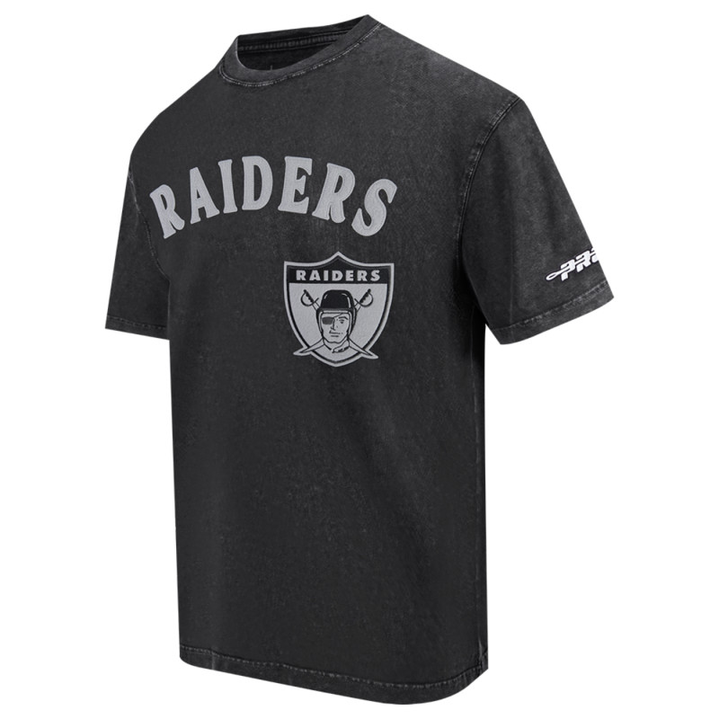 Raiders Pro Standard First Team Enzyme Wash Tee T-Shirt | GameDay Gear