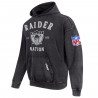 Las Vegas Raiders Pro Standard First Team Enzyme Wash Hoodie | GameDay