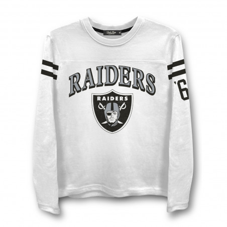 YOUTH RAIDERS STRIPED YOKE LONG SLEEVE TEE | Raiders Apparel | GameDay