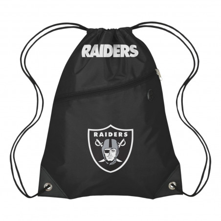 Las Vegas Raiders Pocket Drawstring Backpack | GameDay | Raider Image