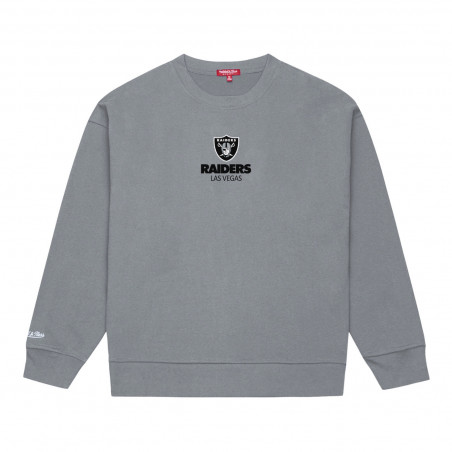 MITCHELL & NESS WOMENS LAS VEGAS RAIDERS TONAL ICON CREWNECK SWEATSHIRT | GameDay
