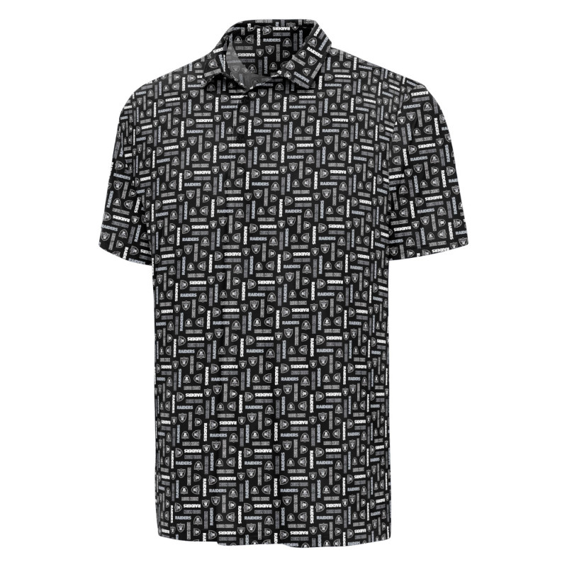 Las Vegas Raiders Antigua Season Tickets Polo | GameDay | Raider Image