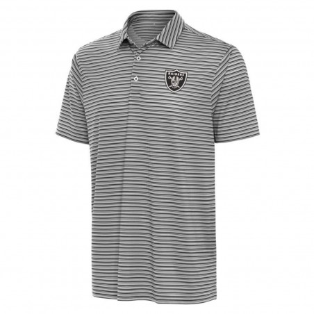 Antigua Raiders Streamline Polo | Official Las Vegas Raiders Polo & Fan Gear