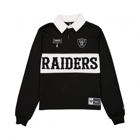 NEW ERA RAIDERS LIFESTYLE RUGBY POLO