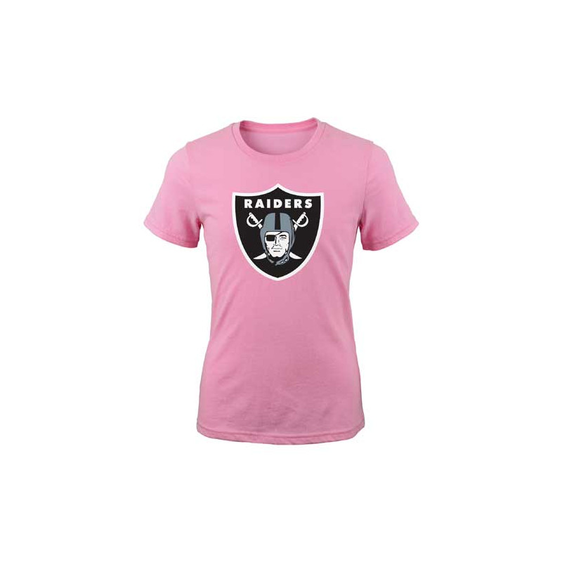RAIDERS PINK GIRLS YOUTH TEE
