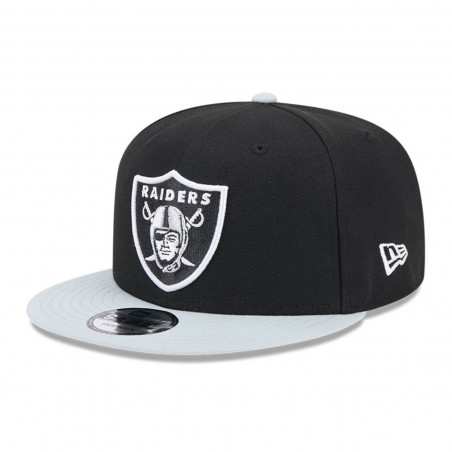 NEW ERA RAIDERS 9FIFTY EVERGREEN TWO TONE SHIELD CAP