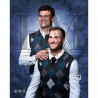 Las Vegas Raiders Kirk Cousins and Mendoza Best Friends 8x10 Photo | GameDay