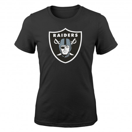 GIRLS YOUTH RAIDERS SHIELD LOGO TEE