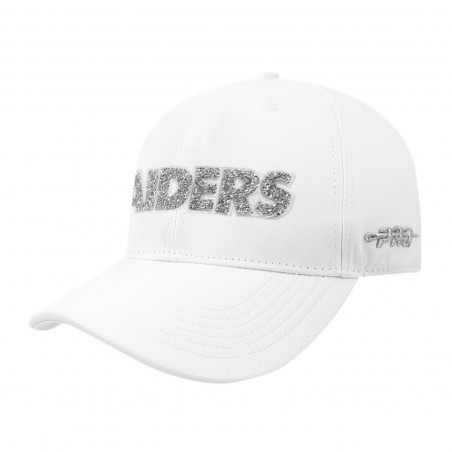 Pro Standard Womens Raiders Crystalline 2.0 Cap | Official Las Vegas Raiders Hat & Fan Gear