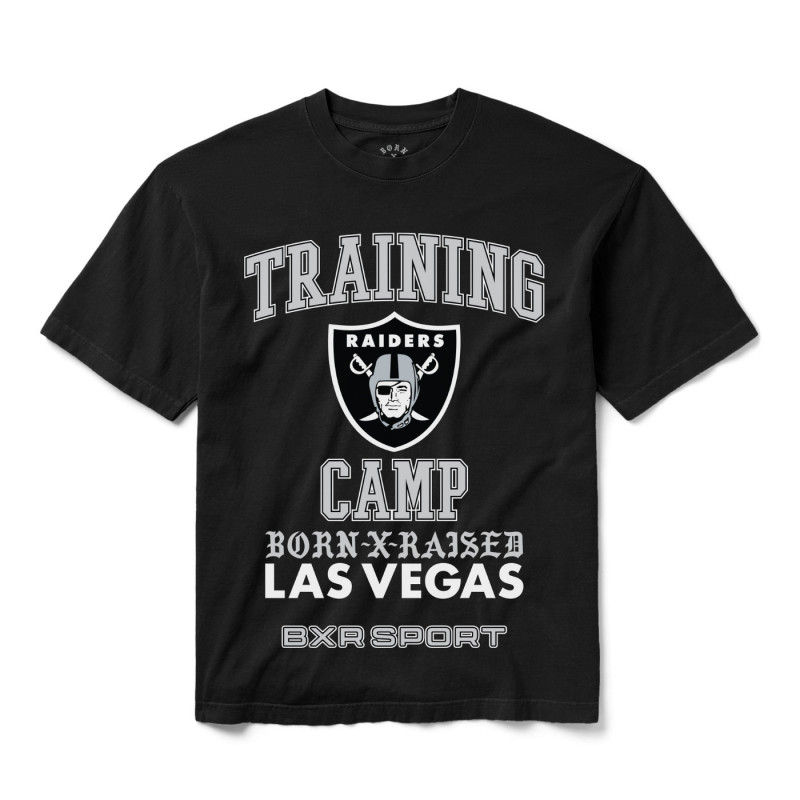 Raiders Born x Raised 2026 Training Camp Tee T-Shirt | GameDay | Official Store