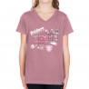 Raiders New Era Girls Flip Sequin V-Neck Tee T-Shirt | GameDay | Gear