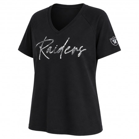 WOMENS RAIDERS CAPTAIN V-NECK TEE